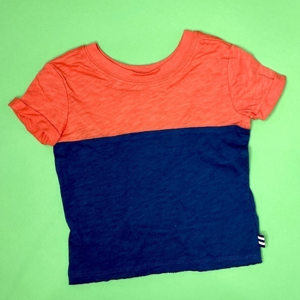 Splendid Orange and Blue T-Shirt 6-12M
